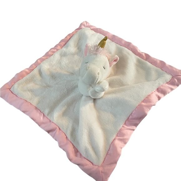 Carter’s Unicorn Plush Stuffed Animal Snuggler Lovey Security Blanket - Picture 2 of 4